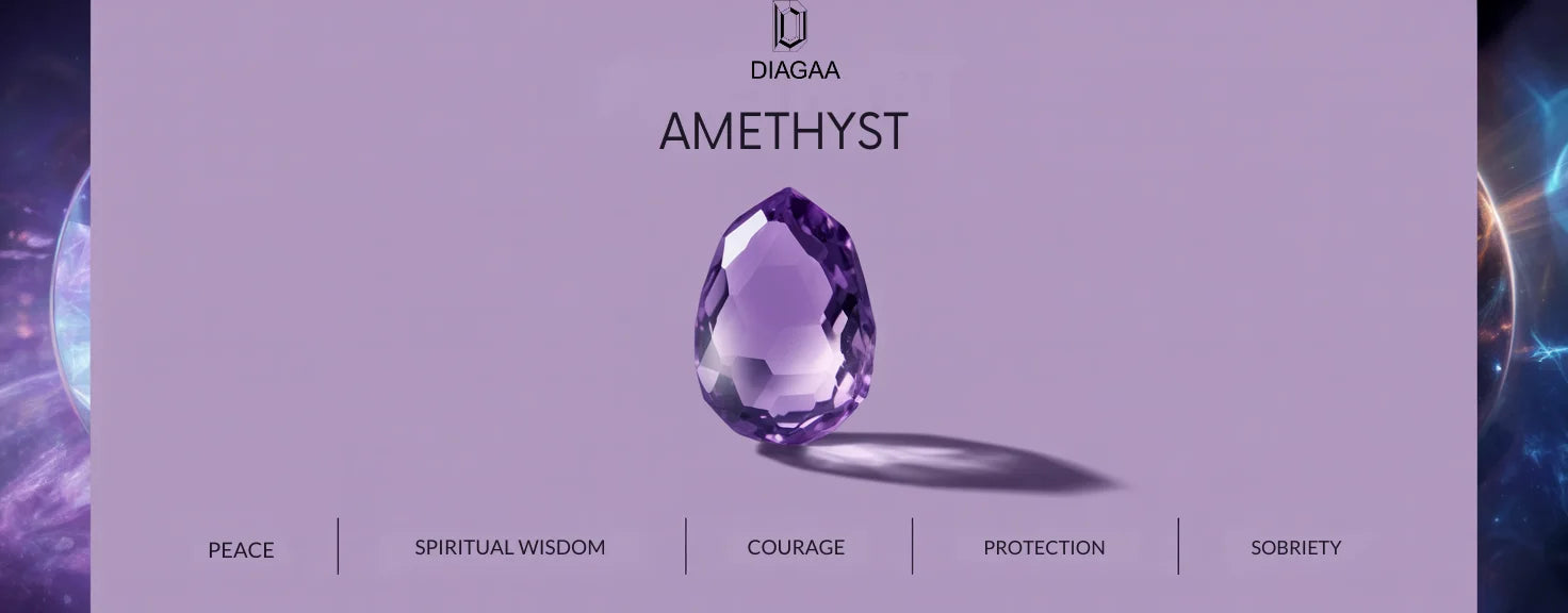 February birthstone amethyst