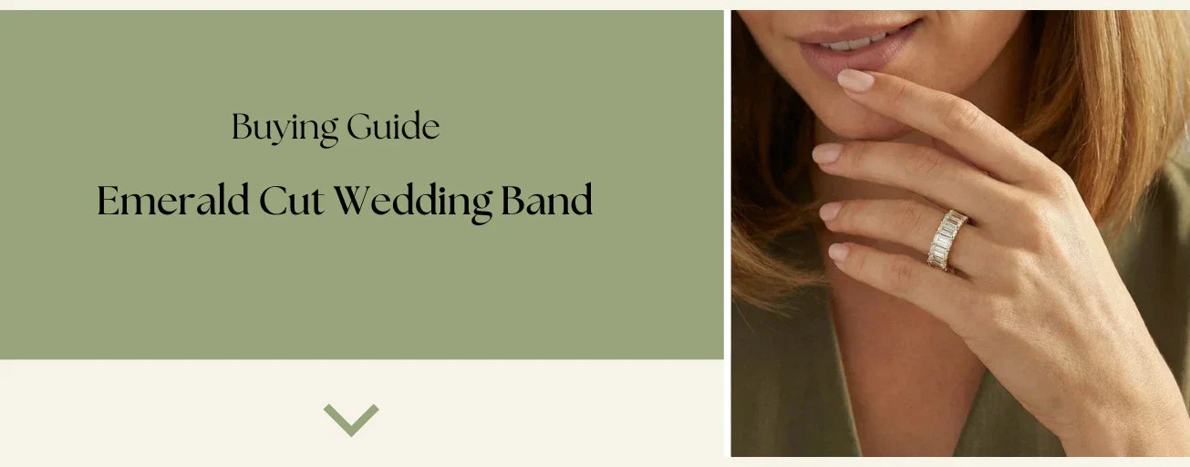 Emerald cut wedding band buying guide