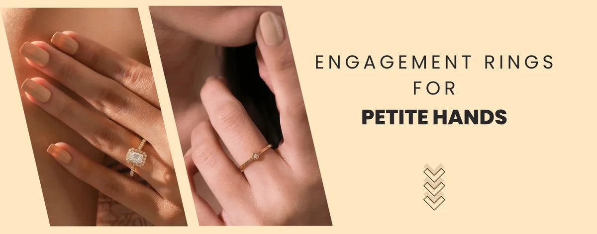 Best Engagement Rings for Petite Hands