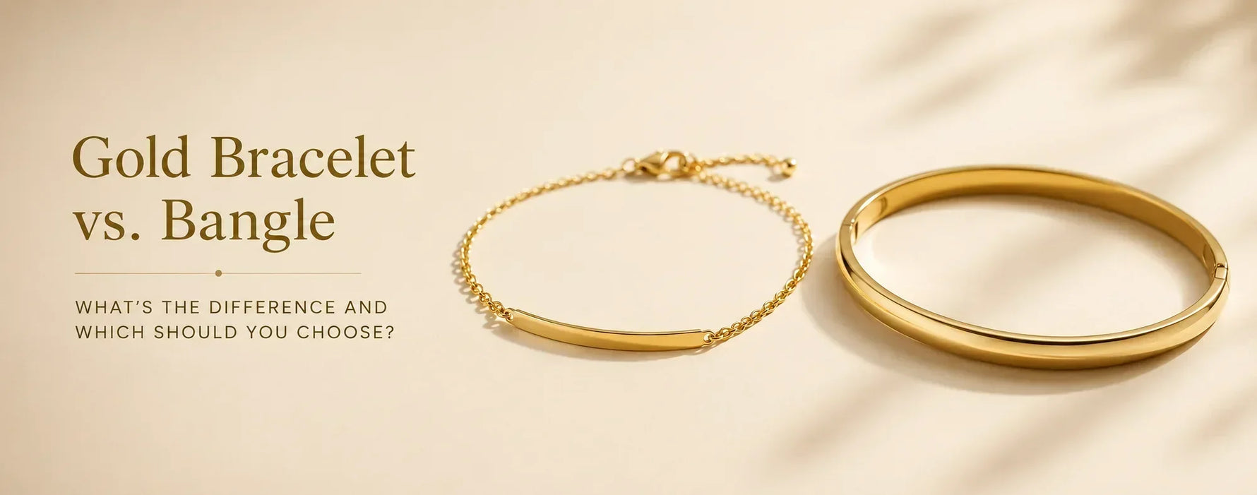 Gold Bracelet Vs Bangle 