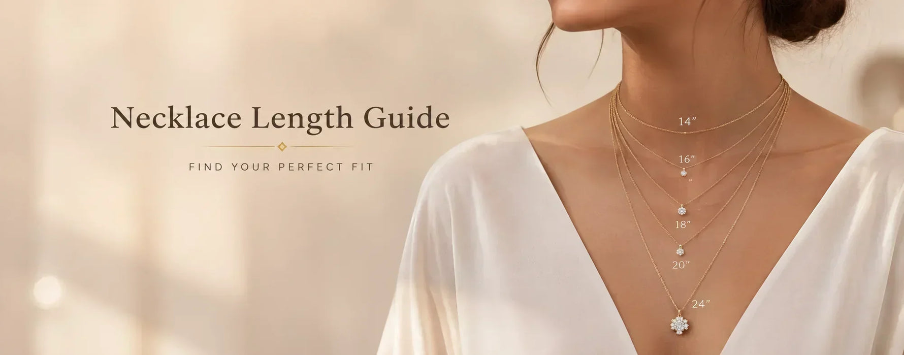 How To Choose a Necklace Length For Neck Size
