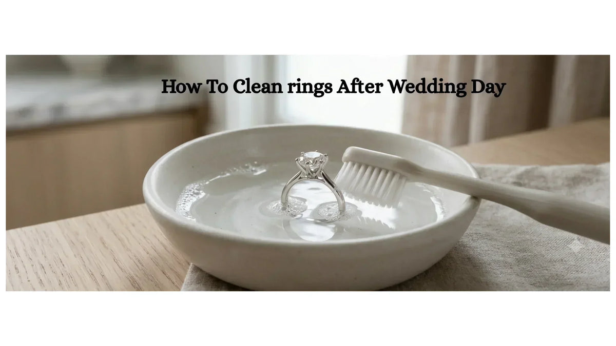 How To Clean Ring After Wedding Day