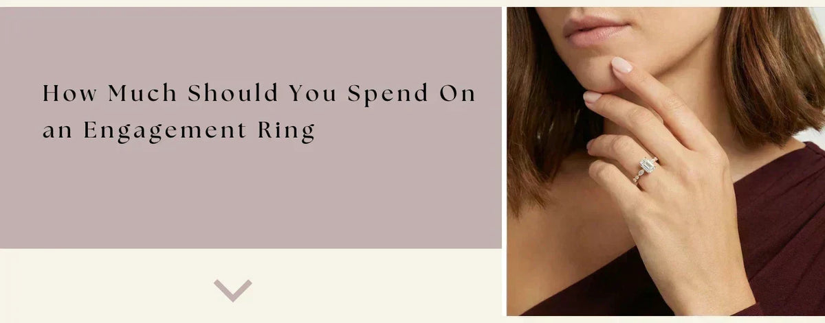 How Much Should You Spend On an Engagement Ring. Women Wearing an Engagement Ring