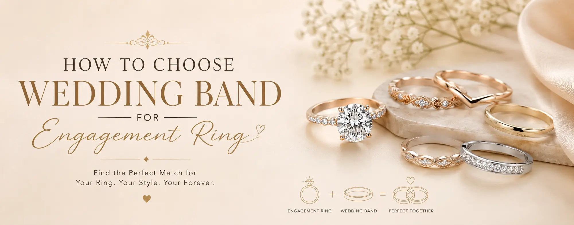 How To Choose a Wedding Band For Engagement Ring