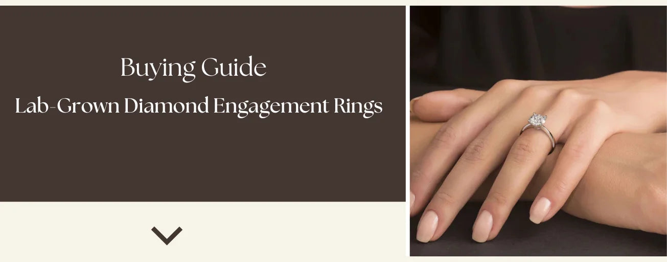 Lab-grown diamond engagement ring buying guide