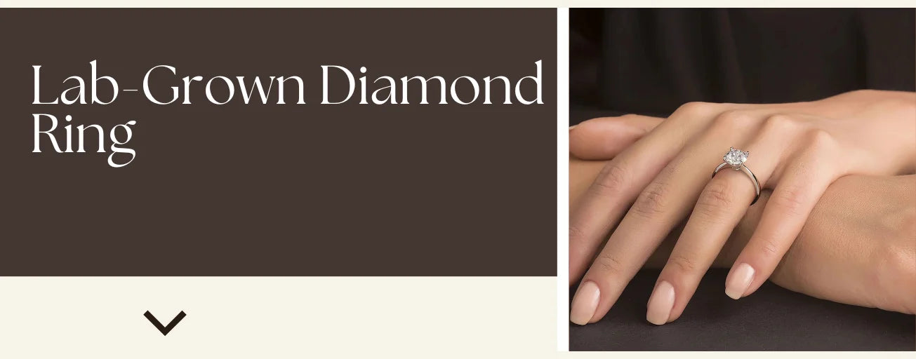 Lab-Grown Diamond Engaggement Ring