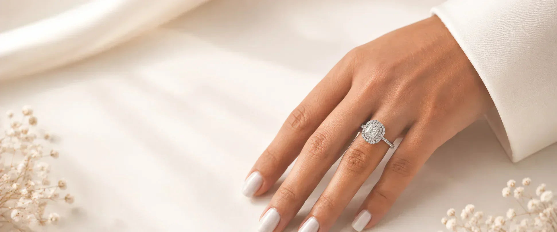 Pave Engagement Ring Setting