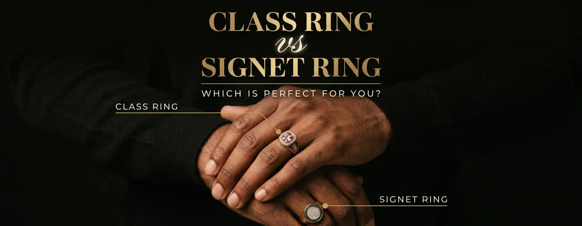 Class Rings vs Signet Rings: A Men's Guide to Choosing