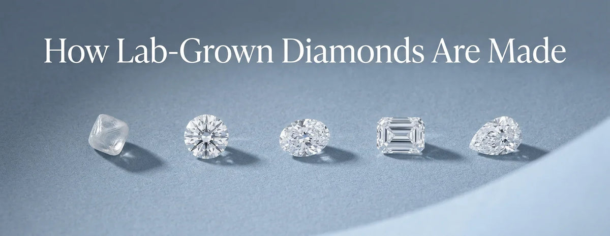 how lab-grown diamonds are made