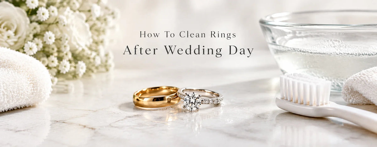 How To Clean Ring After a Wedding Day