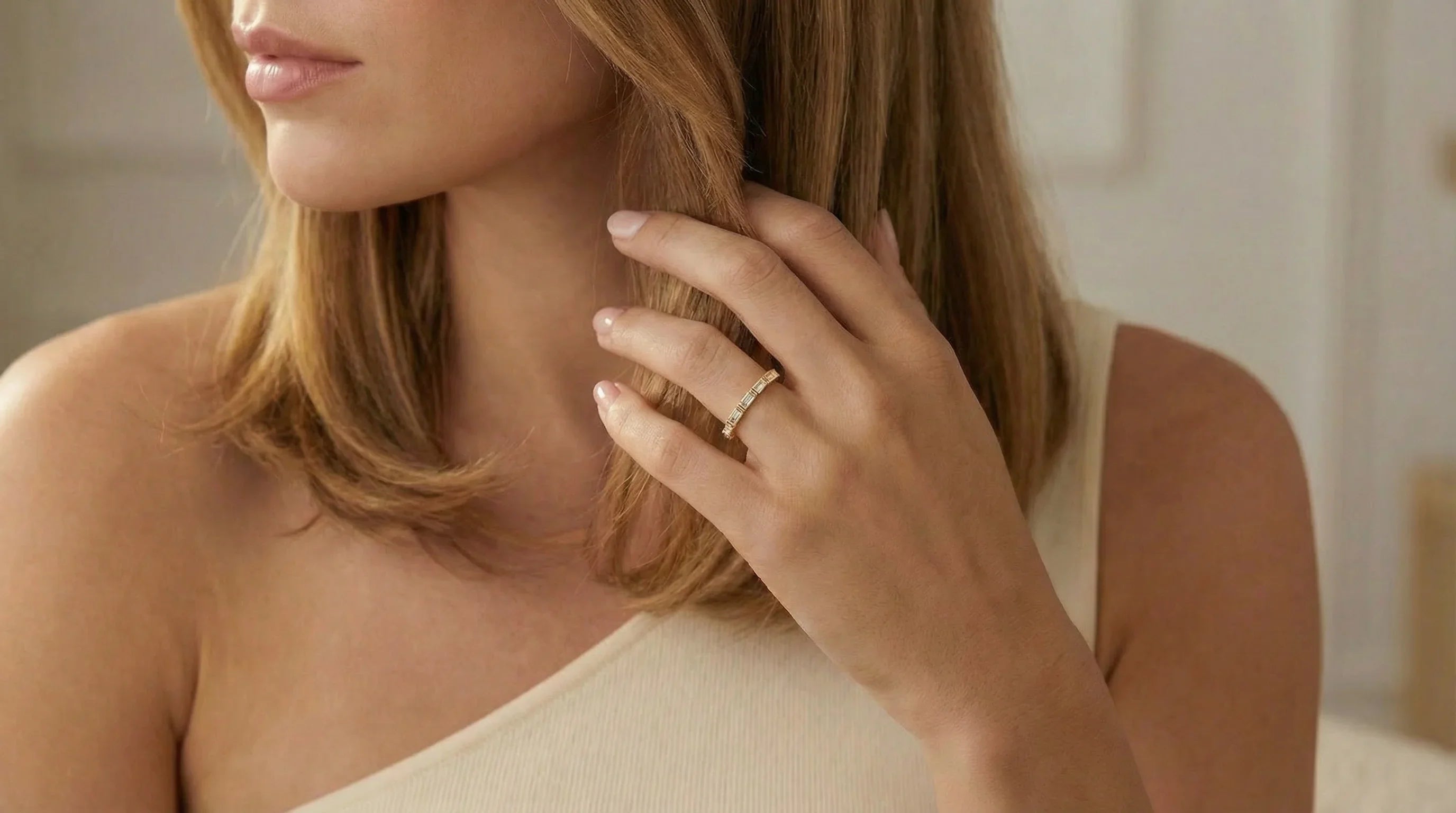 Baguette Diamond Wedding Rings