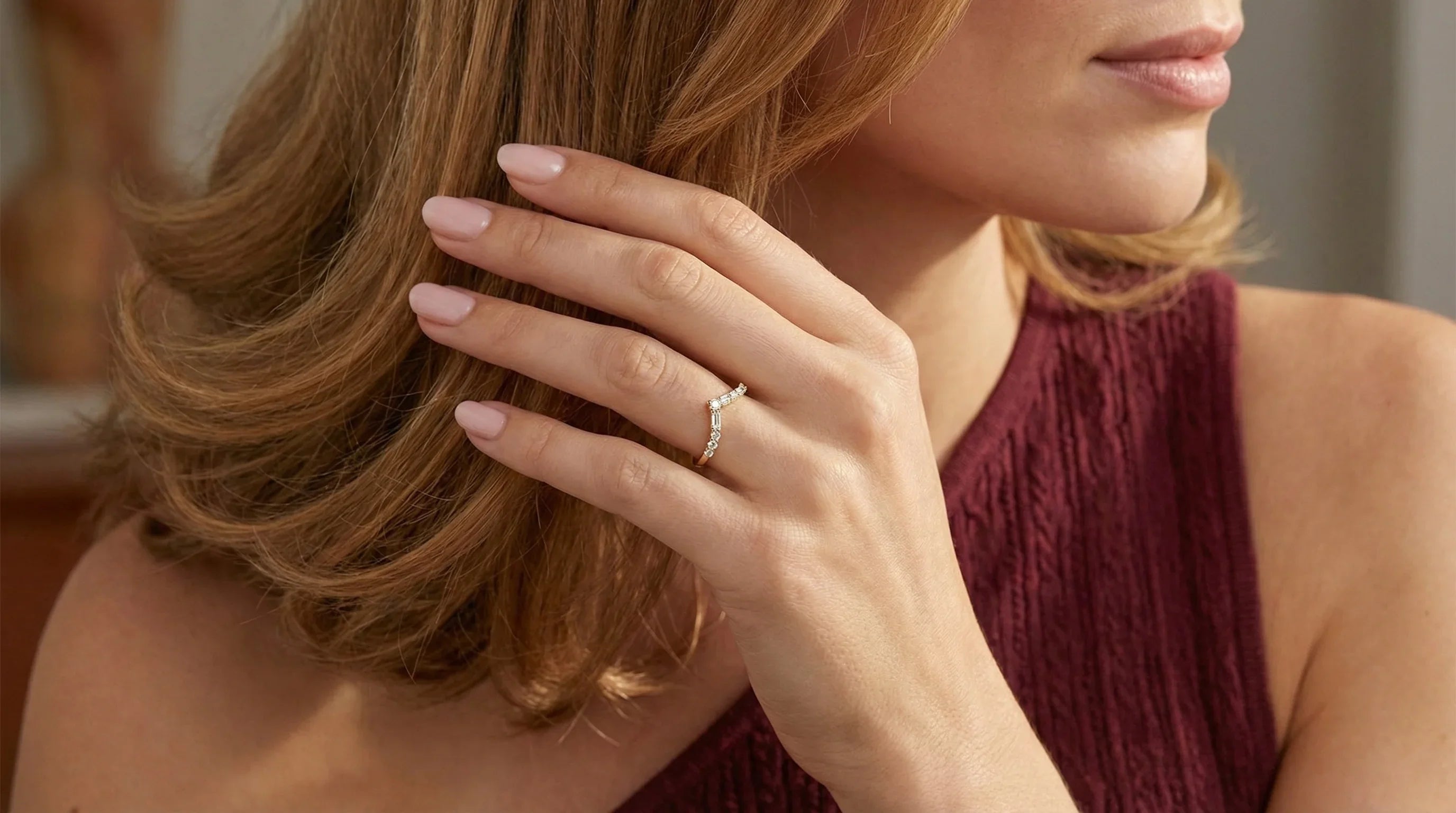 Curved Wedding Bands / Ring Enhancers