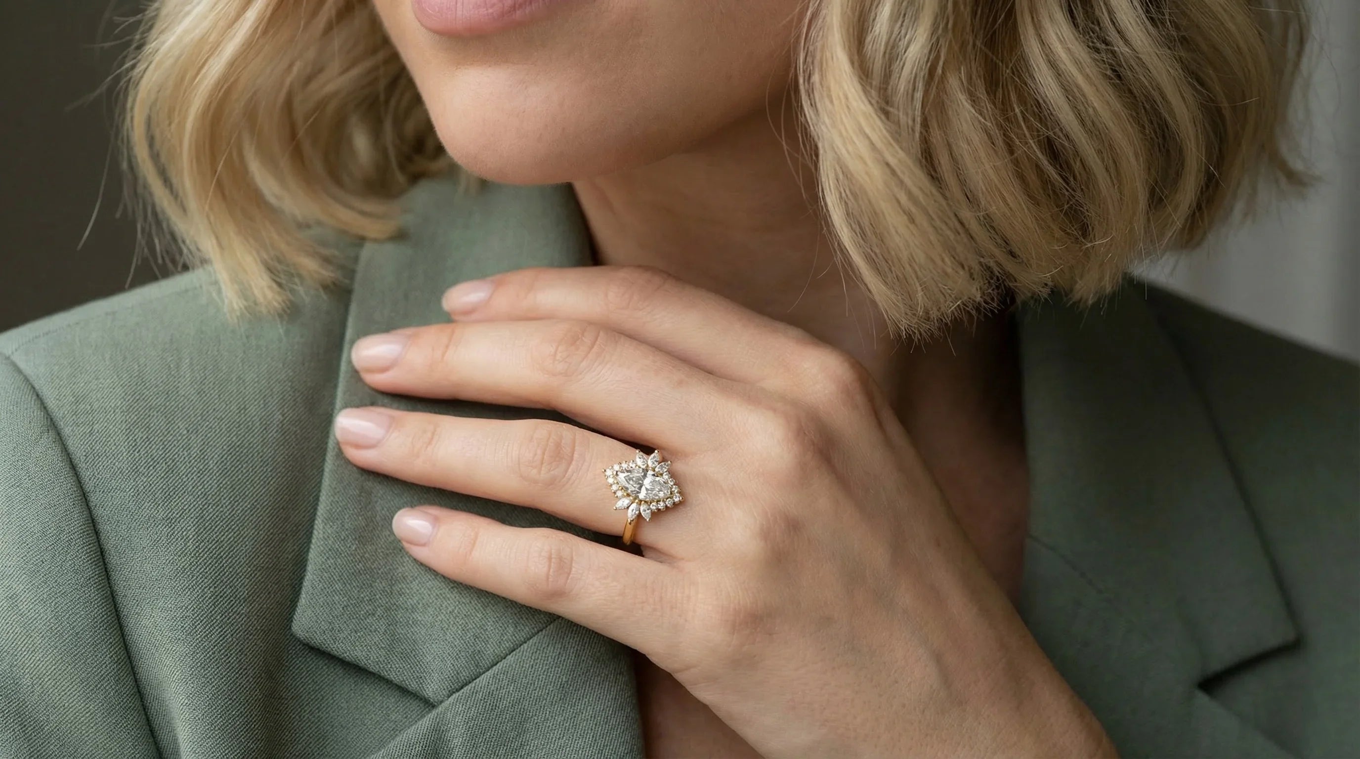 Marquise Cut Diamond Rings
