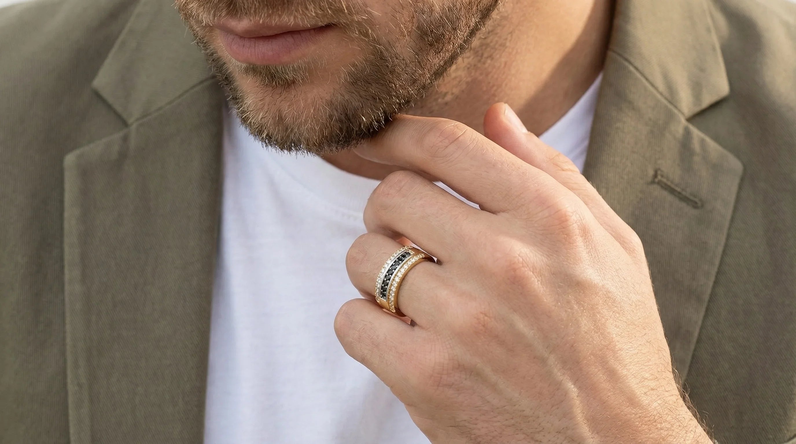 Men's Diamond Wedding Bands