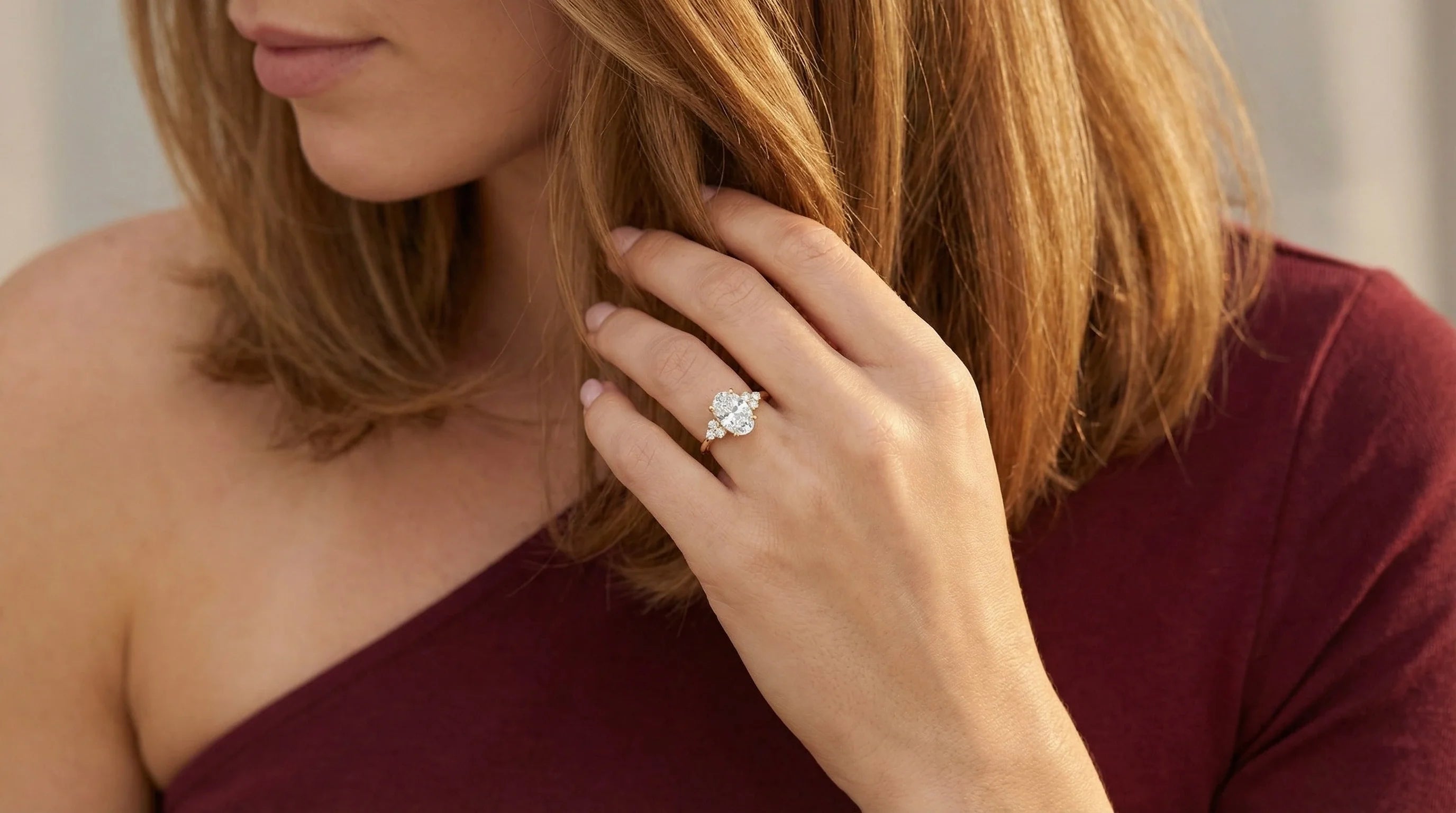 Oval Diamond Engagement Rings