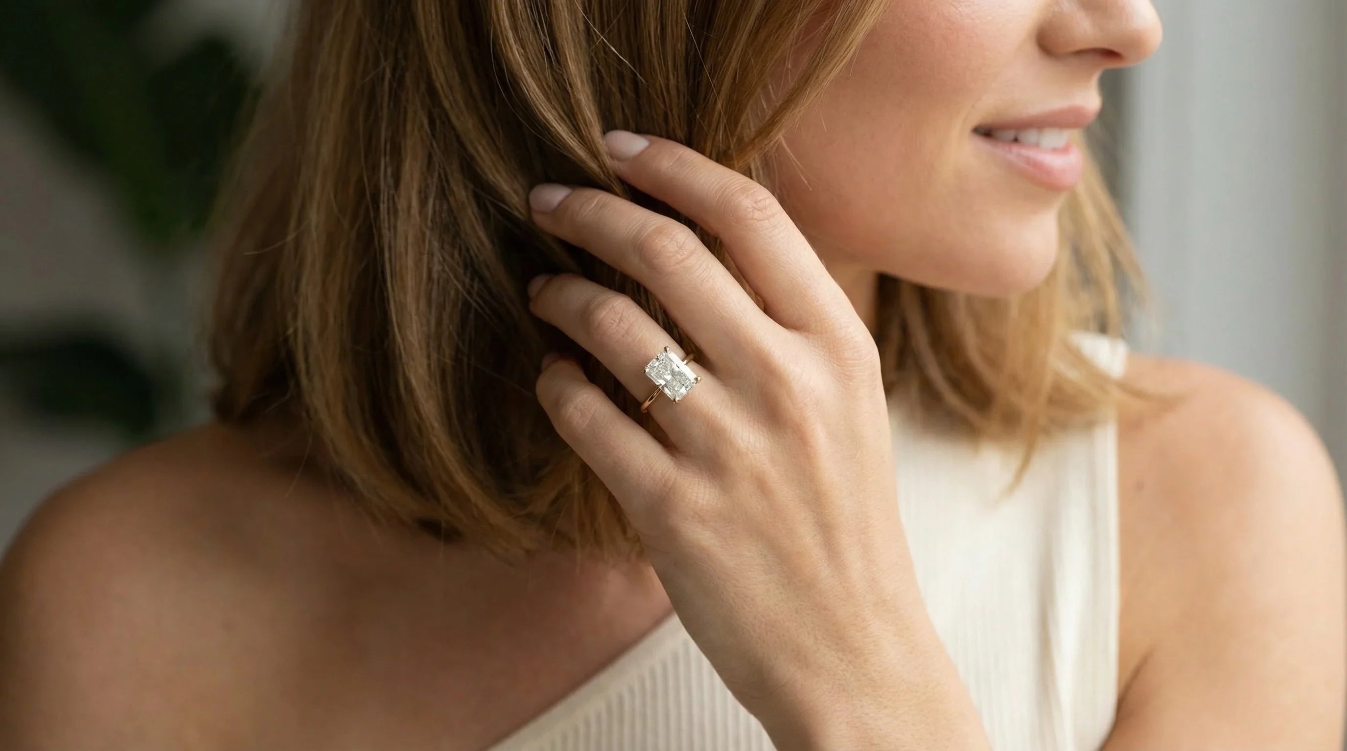 Radiant Cut Engagement Rings