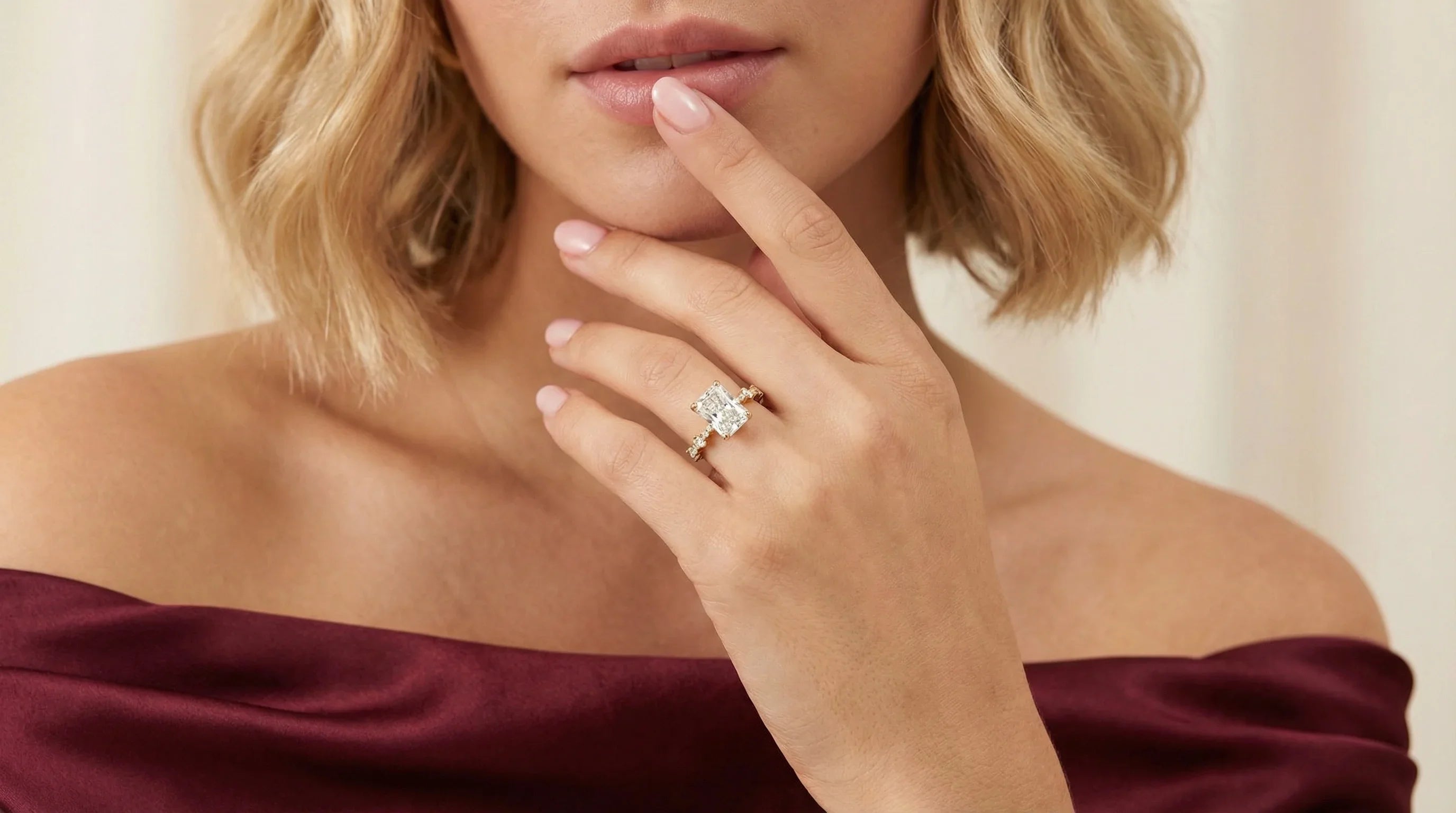 Radiant Cut Diamond Rings