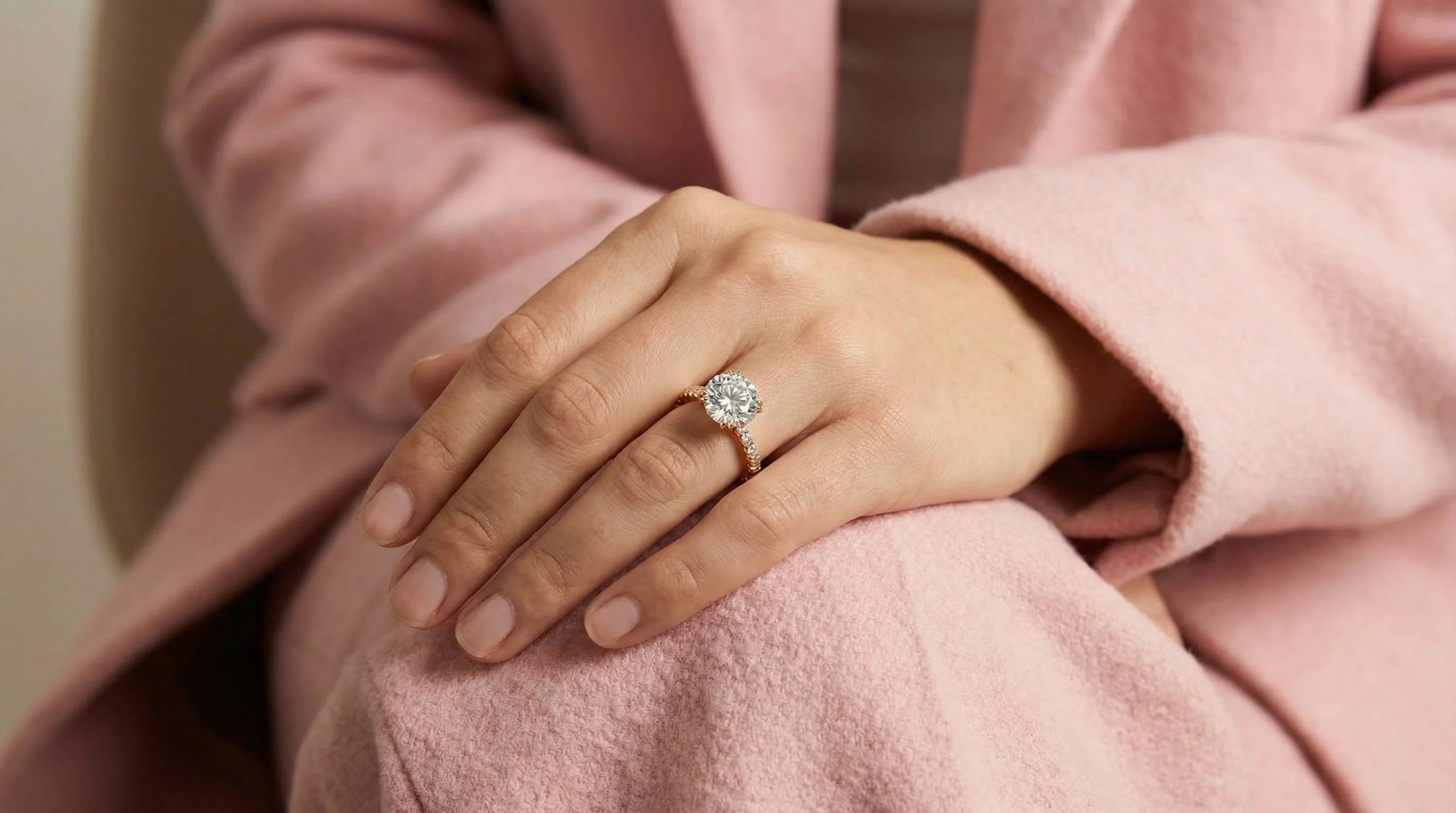 Side Stone Engagement Rings