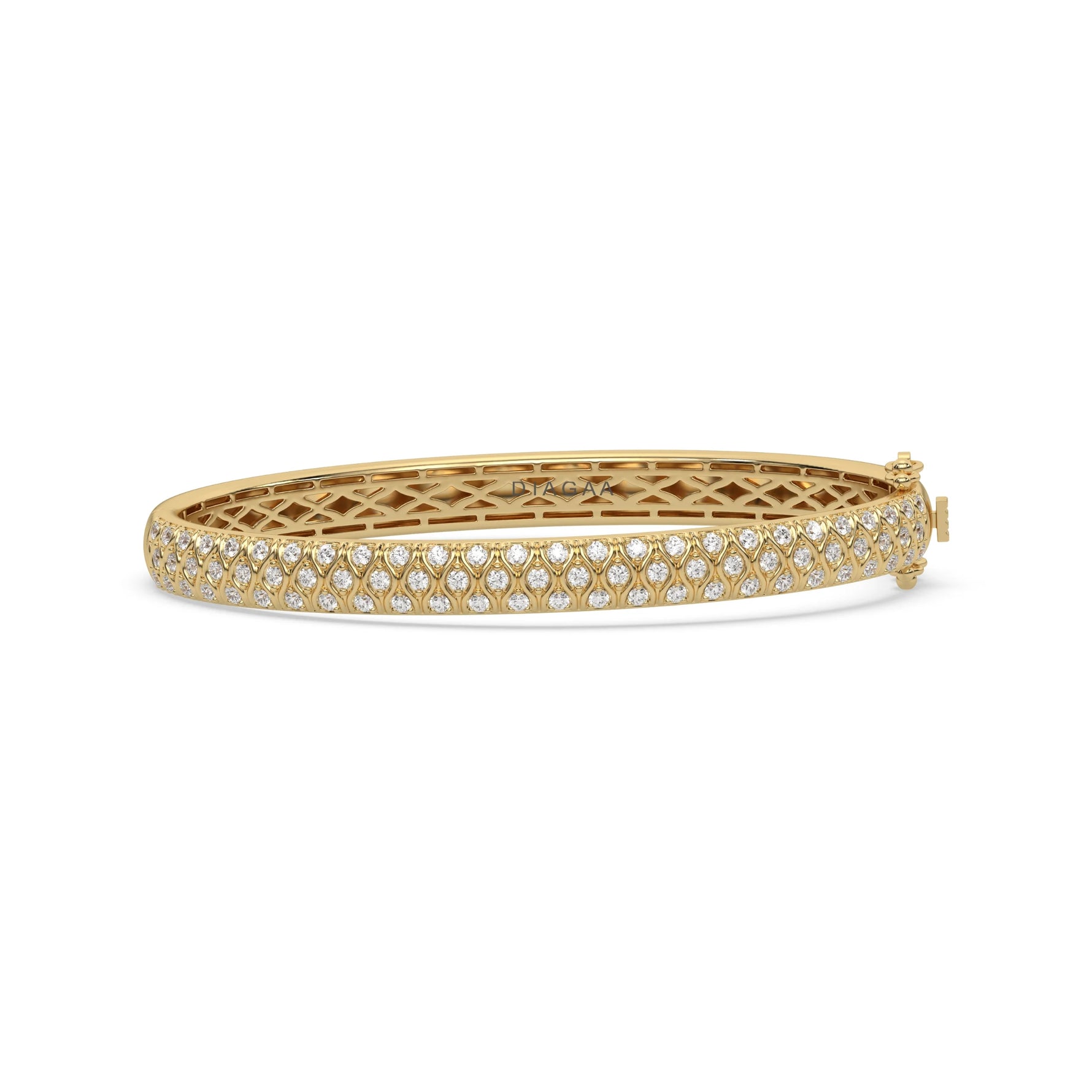 1.40 Lab Grown Diamond Bangle Bracelet