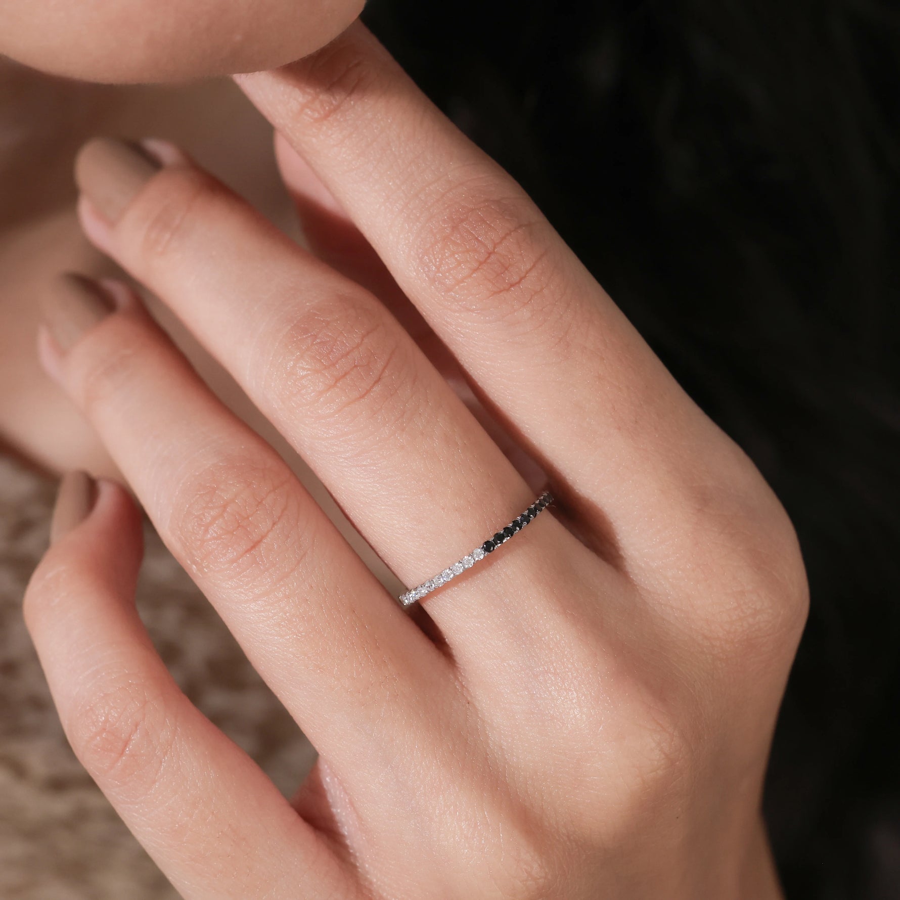 Round Diamond Gold Ring 