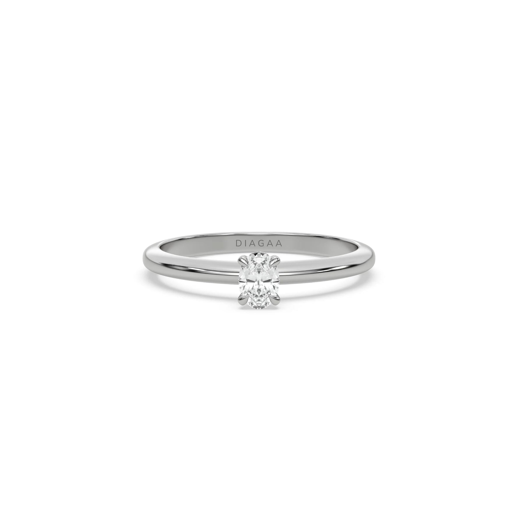 Oval Cut Engagement Ring