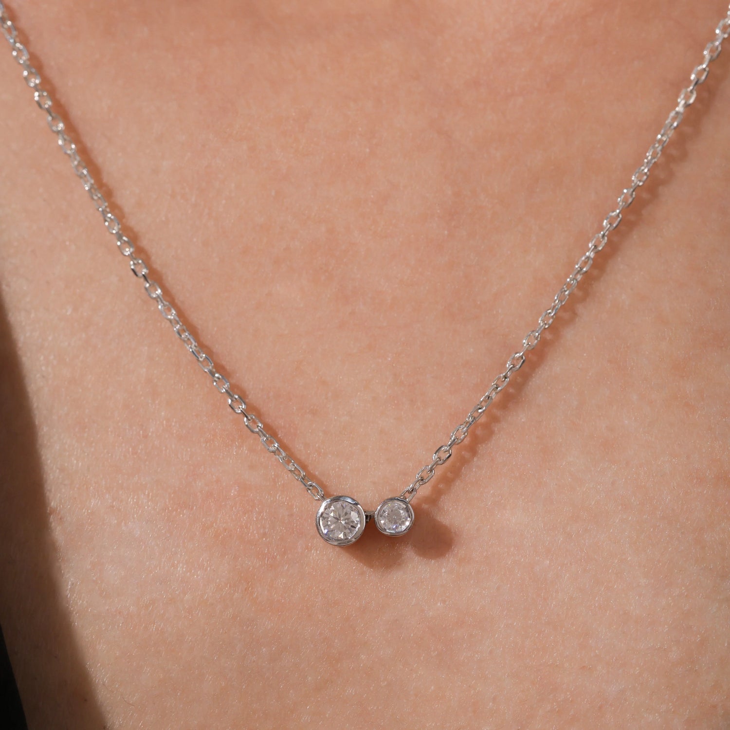Round Diamond Necklace