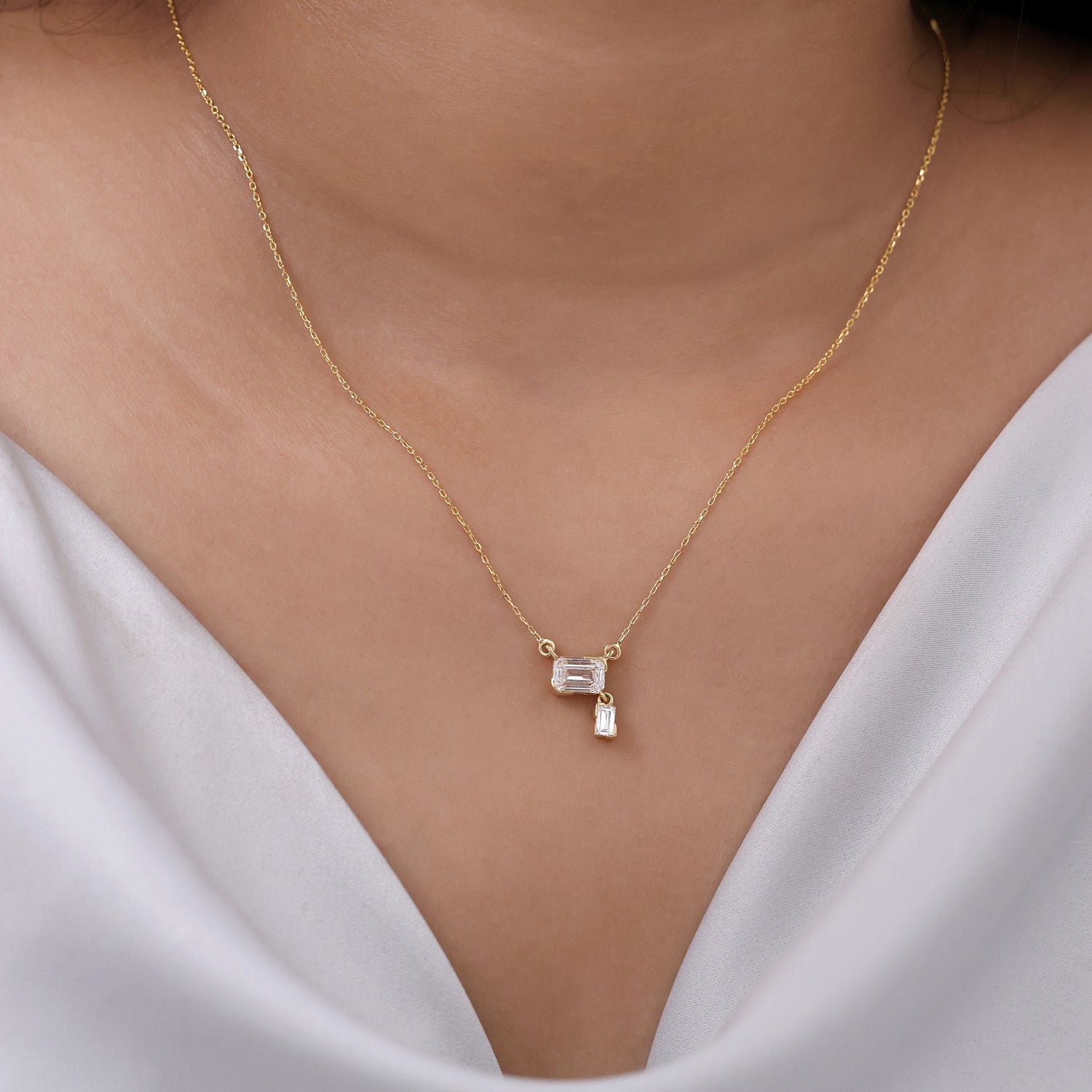 Emerald Drop Pendant