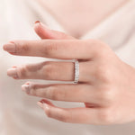 Emerald Diamond Full Eternity Ring