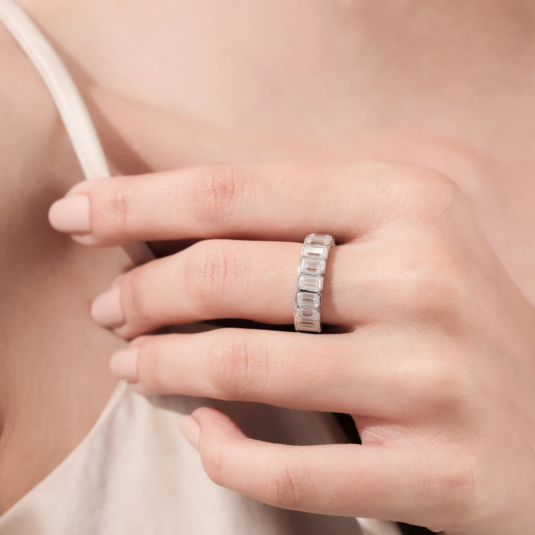 Emerald Diamond Gold Ring