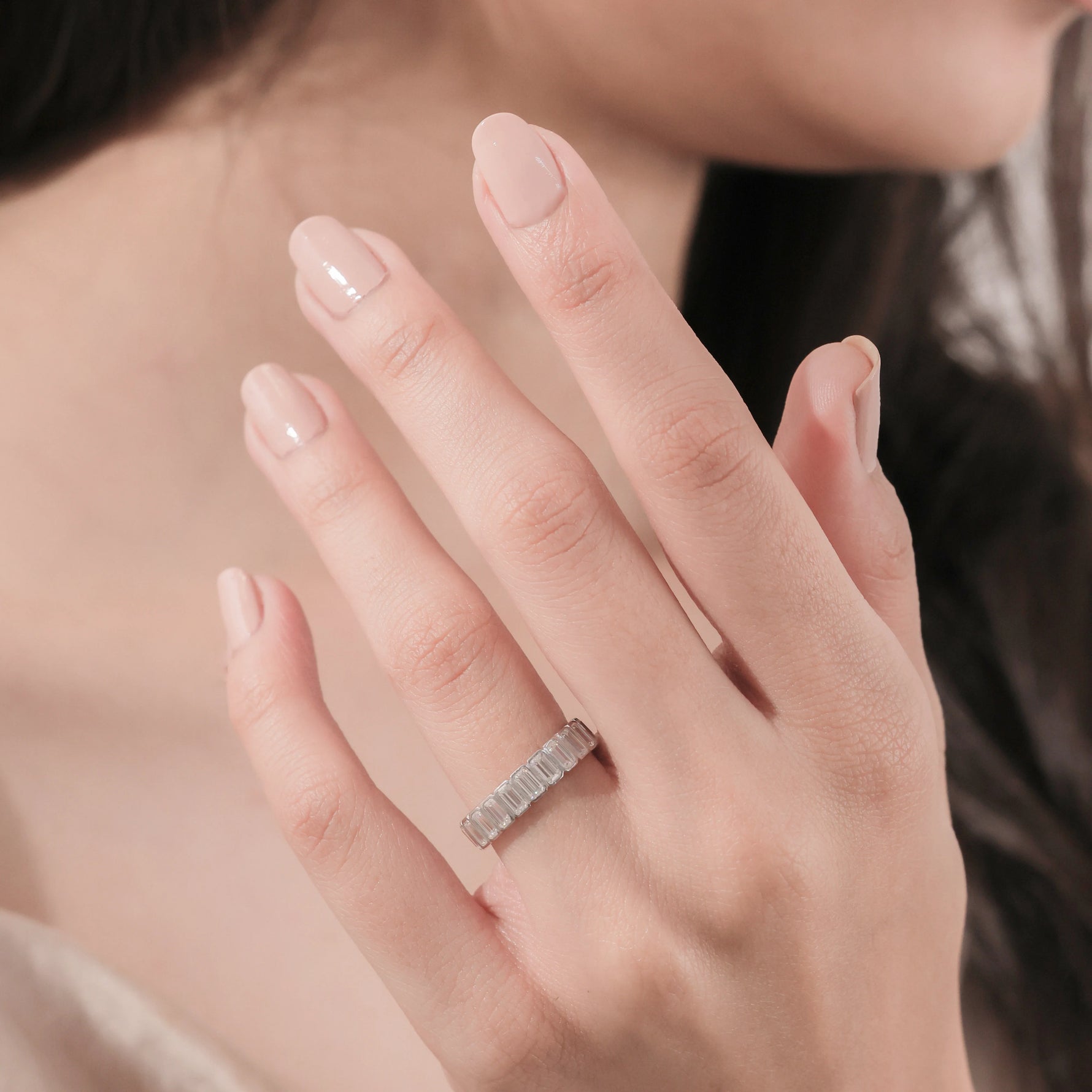 Emerald Diamond Gold Ring