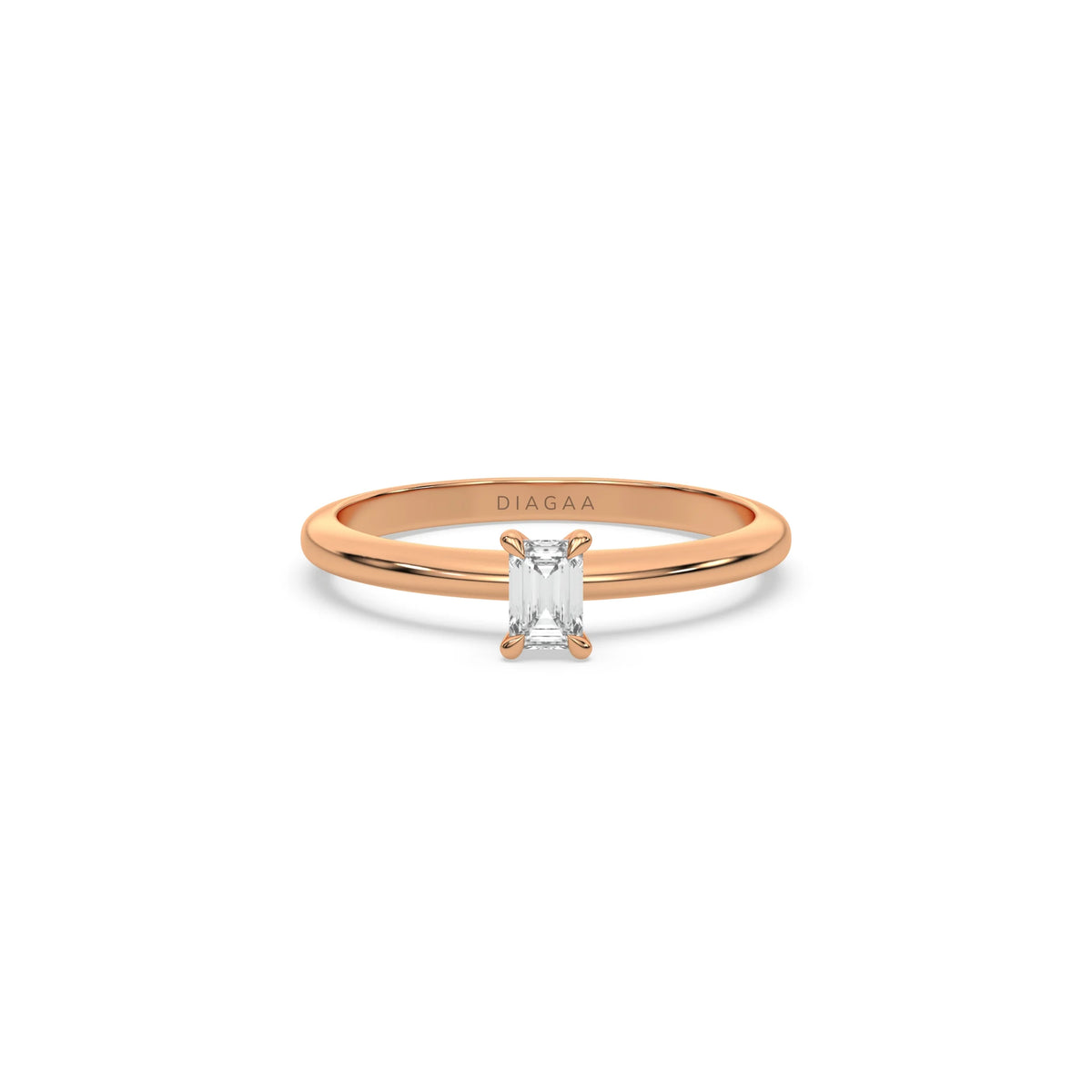 Rose Gold Diamond Ring