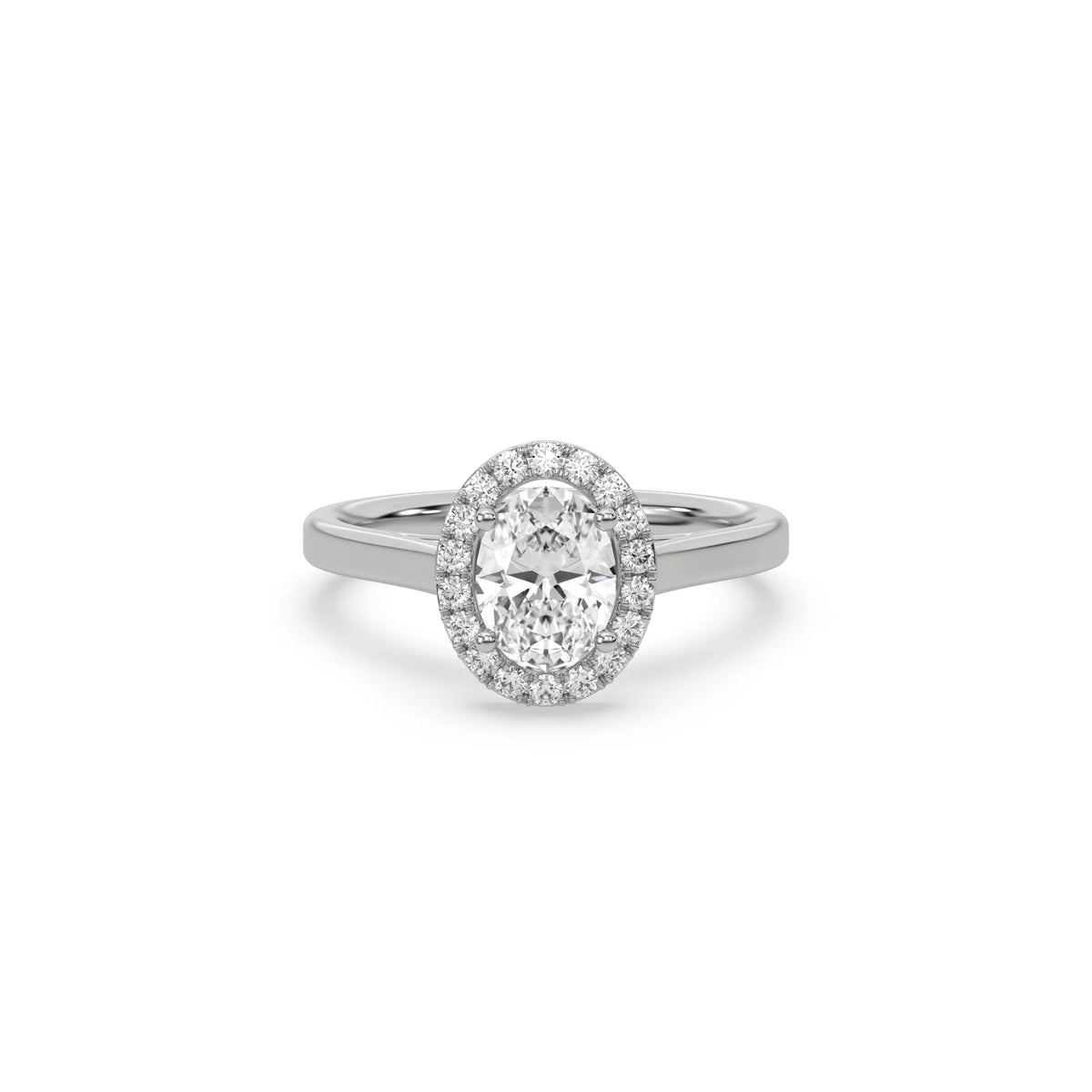 Oval Engagement Ring, Oval Diamond Ring, Solitaire Ring, Halo Engagement Ring, Promise Ring For Her