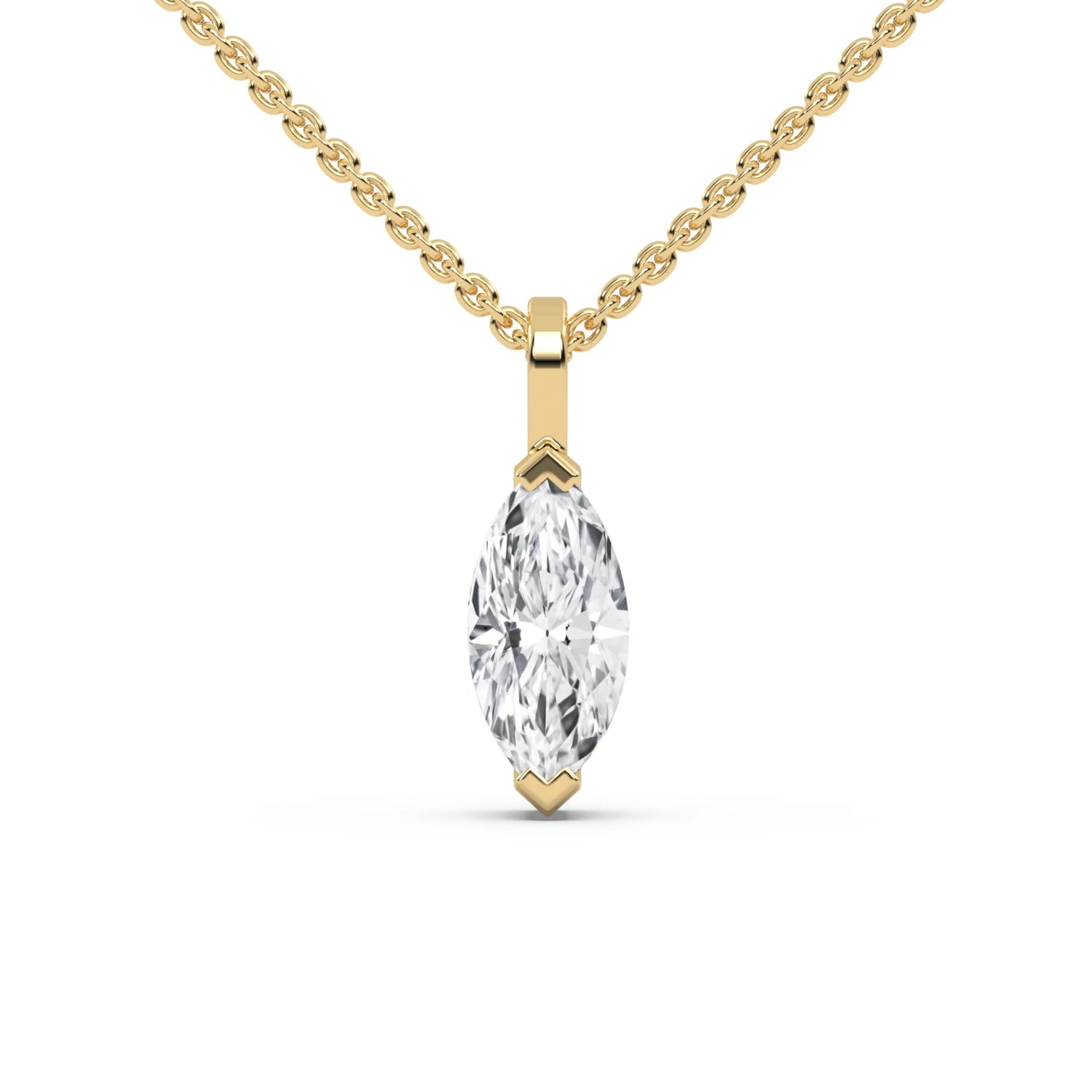 Marquise Diamond Necklace