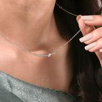 Marquise  Diamond Necklace 