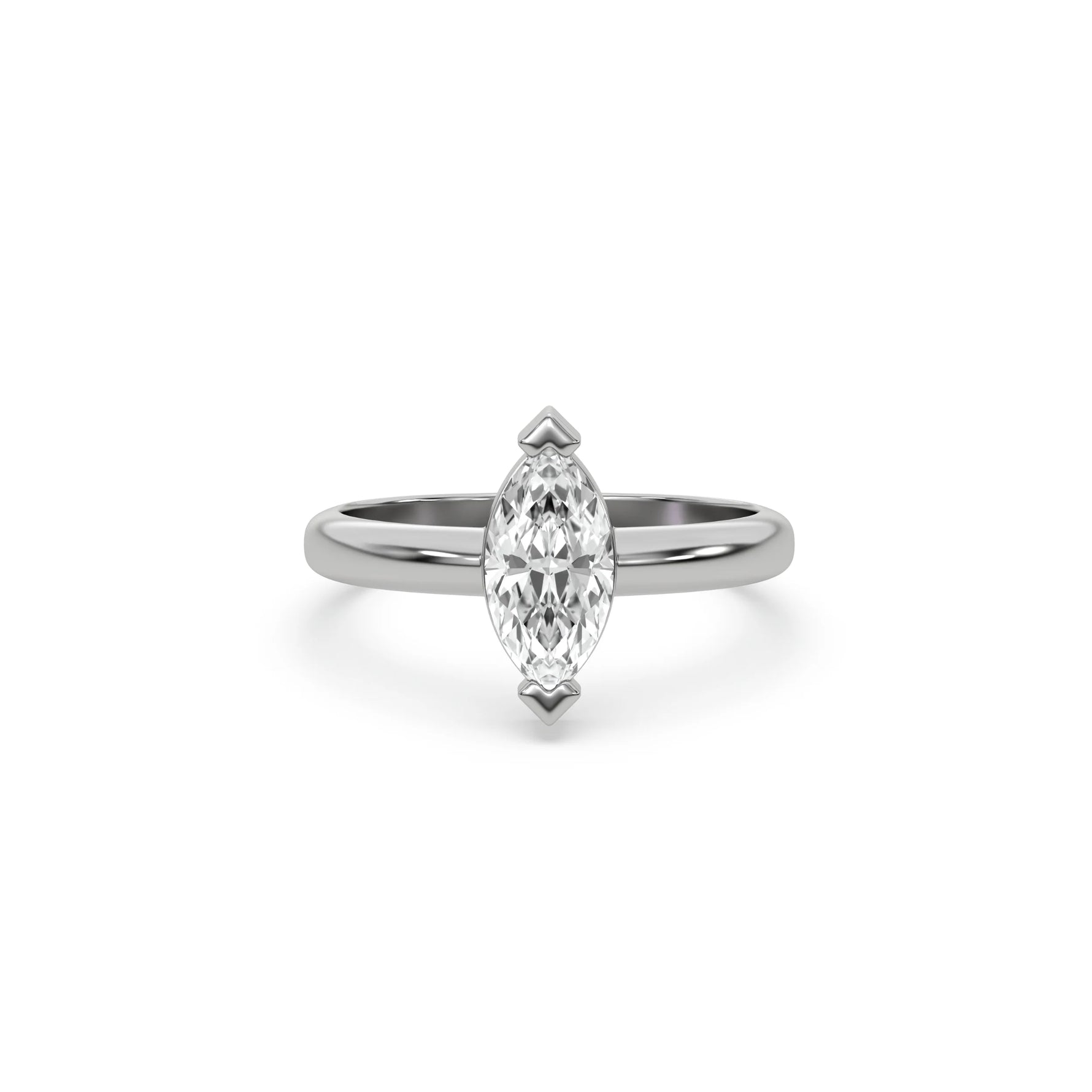 Marquise Diamond Ring, 2 CT Engagement Ring, Marquise Ring, Solitaire Diamond Ring, Diamond Engagement Ring, Promise Ring, Proposal Ring