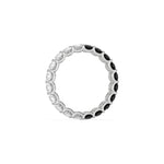 10K Yellow Gold Prong Setting Full Eternity Ring