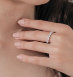 Oval Diamond Women Ring 