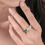 Pear Cut Diamond Full Eternity Ring