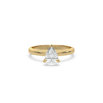 Pear Shaped Engagement Ring