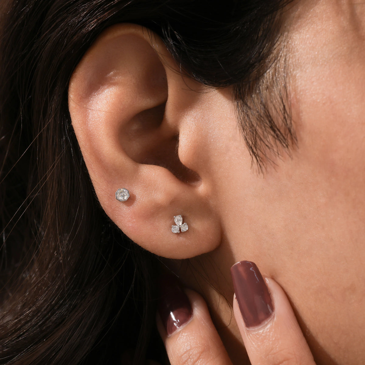 Dainty Earring Cluster