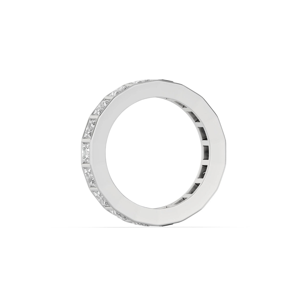 10K Princess Diamond Eternity Ring