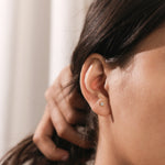 Princess Diamond Earring 