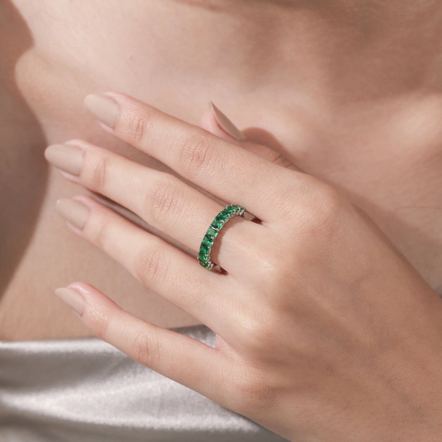 Emerald Gemstone Ring
