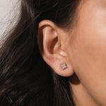 Princess Diamond Stud Earring 