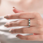 Princess Diamond Gold Eternity Ring