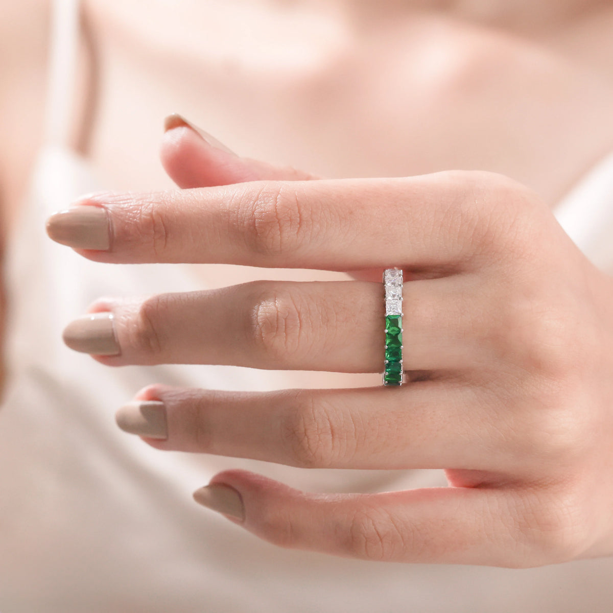 Princess Diamond Full Eternity Ring