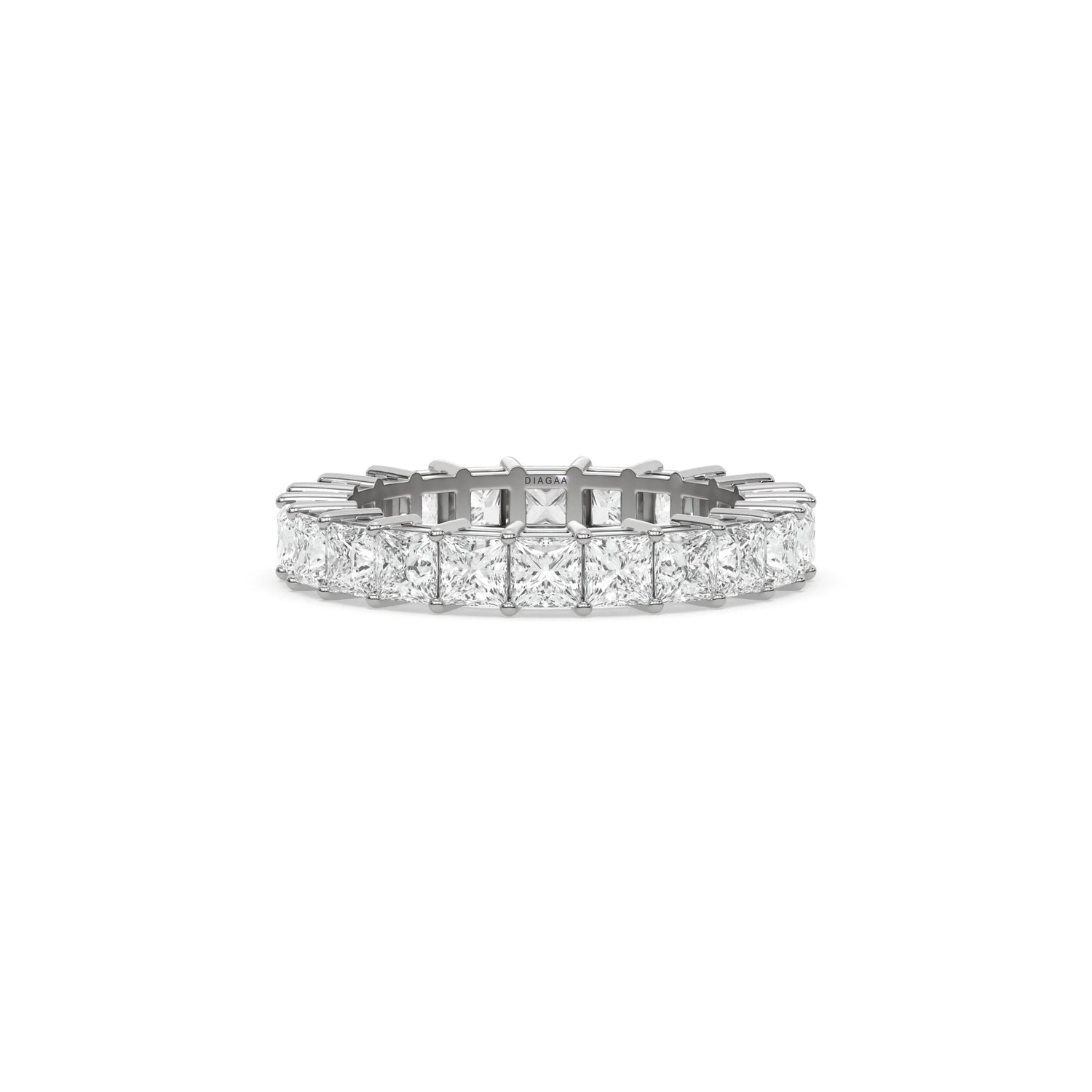 18K Princess Diamond Eternity Ring 