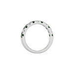 10K White Gold Eternity Wedding Ring