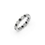 18K White Gold Diamond Full Eternity Ring