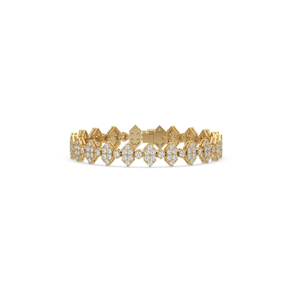 5.85 CT Round Lab Diamond Tennis Bracelet